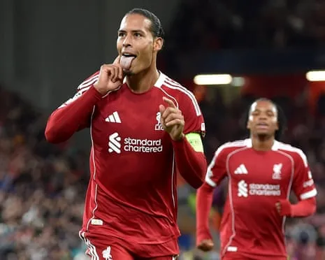 Liverpool’s captain heads late decisive goal in clash with La Liga side